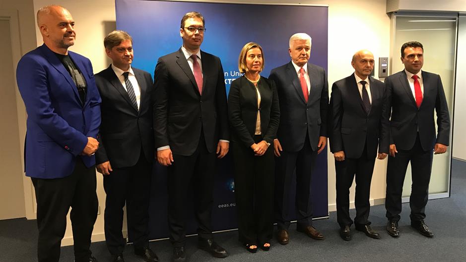 Mogerini pozvala lidere Balkana da ubrzaju rad na putu ka EU