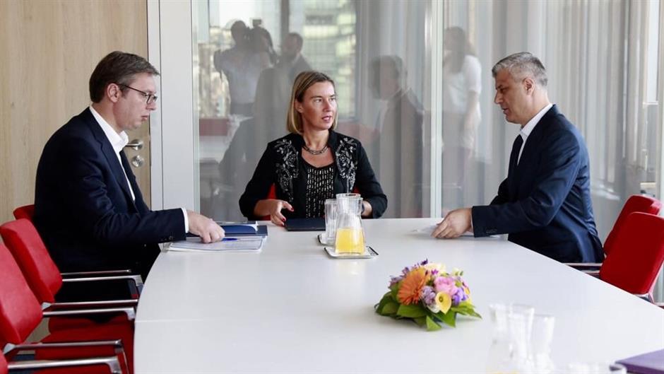 Mogherini to meet with Vucic and Thaci in September