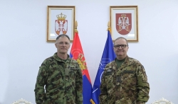 Mojsilović sa komandantom Kfora i predstavnikom Evropske komande Oružanih snaga SAD
