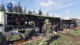 Haos nakon napada na konvoj; Beli šlemovi:100 mrtvih VIDEO