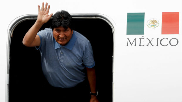 Morales nakon desetosatne drame stigao u Meksiko