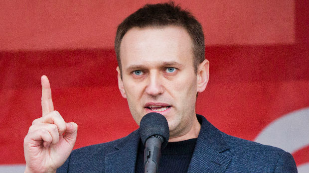 Hapšenja u Sankt Peterburgu, Navaljni priveden u Moskvi
