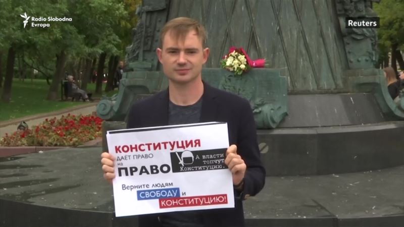 Moskva: Protest u samoći za poštene izbore