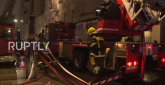 Moskva: Šest osoba poginulo u požaru zgrade VIDEO