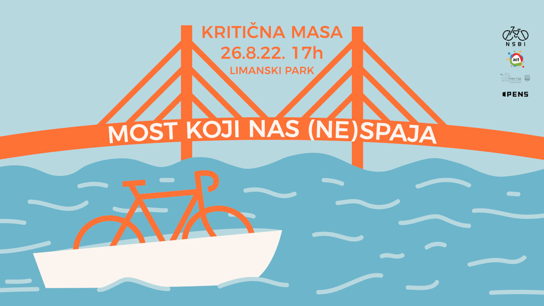 Most koji nas (ne) spaja - akcija Novosadske biciklističke inicijative danas od 17 časova (AUDIO)