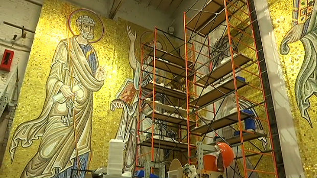 Mozaik za Hram Svetog Save bez premca u pravoslavlju