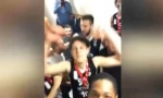 Mozli, za uspomenu na Partizan, snimio slavlje posle osvojenog trofeja 