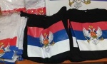 Muče muku sa litijama: Crnogorska policija zaplenila 32 majice i 124 nalepnice sa trobojkama (FOTO)
