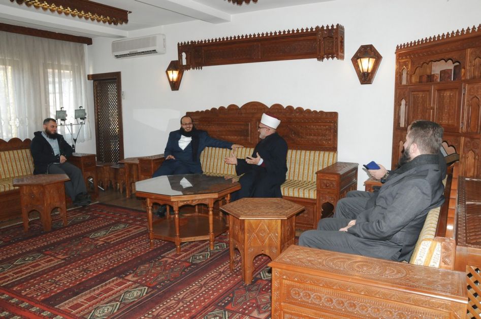 Muftija Dudić primio dekana Fakulteta za kur’anske znanosti iz Meke