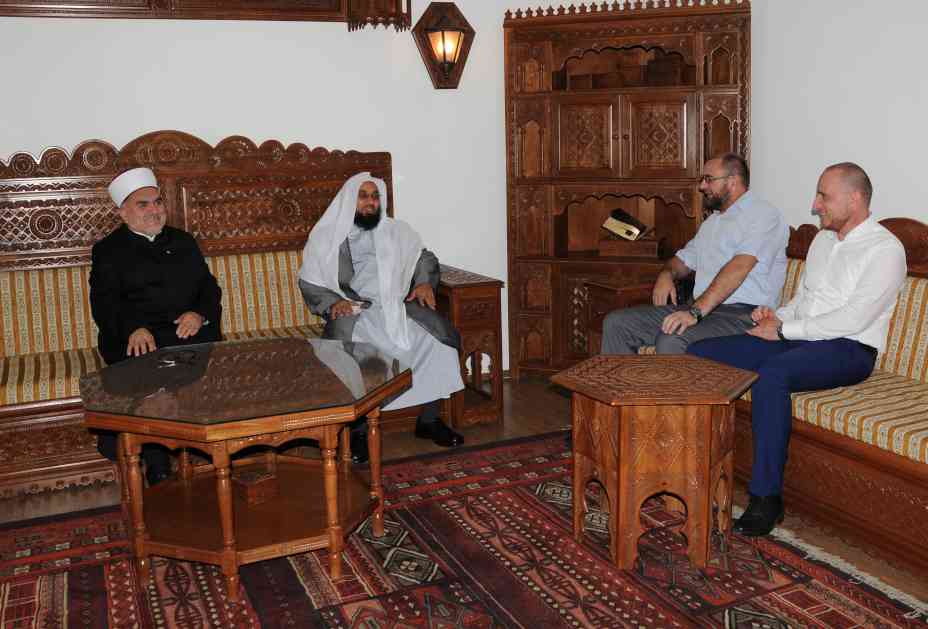 Muftija Dudić primio delegaciju iz Saudijske Arabije