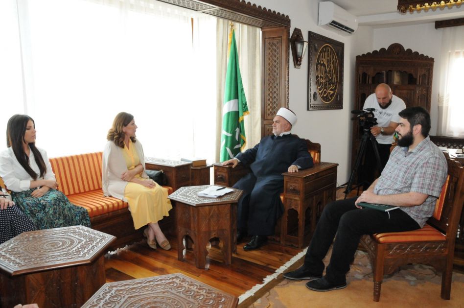 Muftija Dudić ugostio ekipu projekta „Pod nebom vedre vjere – Islam i Evropa u iskustvu Bosne“