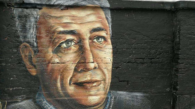 Mural sa likom Olivera Ivanovića osvanuo u Beogradu