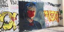 Mural sa likom Zorana Đinđića ponovo na meti vandala