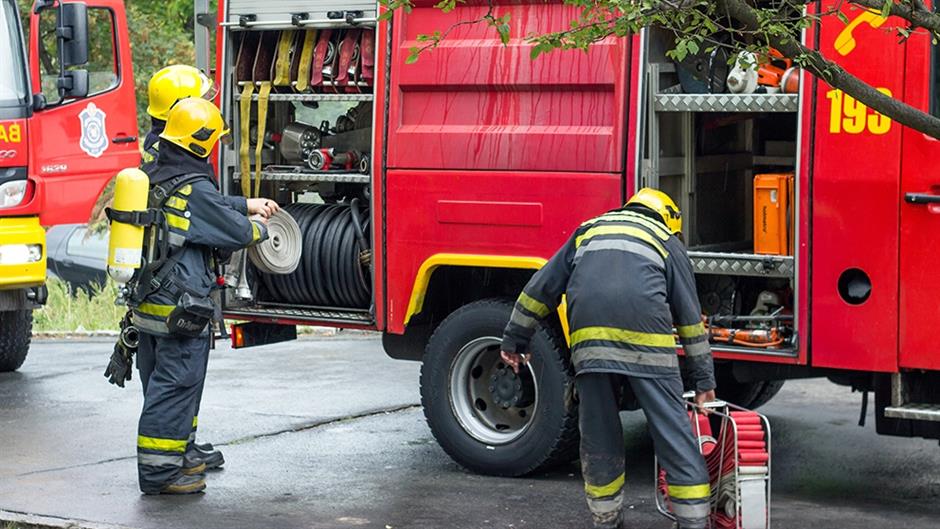 Muškarac poginuo u požaru u centru Beograda
