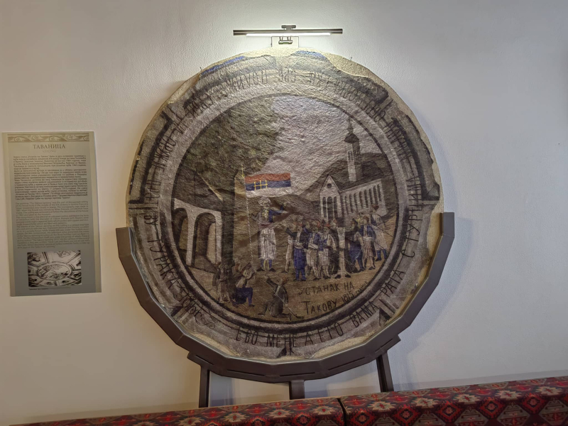 Muzej u Vranju čuva jedinstvenu tavanicu sa motivima Drugog srpskog ustanka