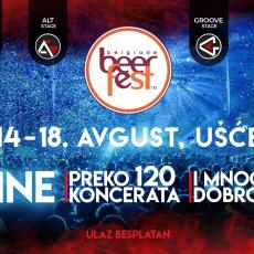 Muzički program 17. Belgrade Beer Festa: Više od 120 BESPLATNIH KONCERATA za pet dana na ČETIRI BINE