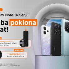 Muzika koja te pokreće i pametna tehnologija na ruci su tvoji uz Redmi Note 14 seriju