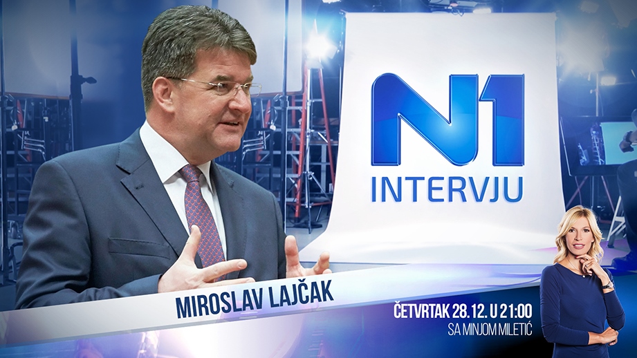 N1 Intervju: Miroslav Lajčak, četvrtak u 21 čas