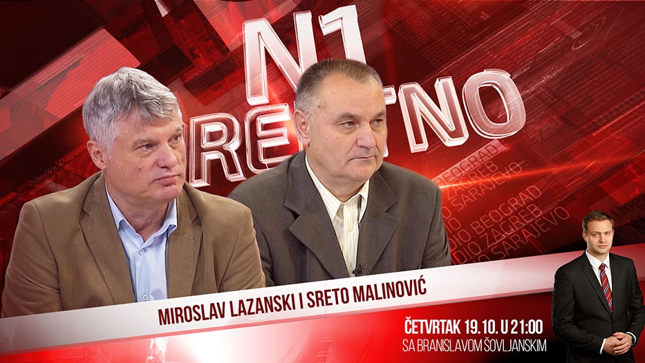 N1 direktno: Lazanski i Malinović o stanju u Vojsci Srbije