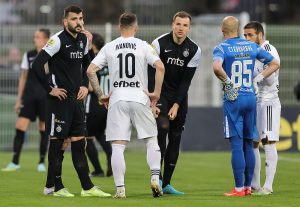 NA BANOVOM BRDU BEZ PUBLIKE: Čukarički i Partizan nadoknađuju prekinutu utakmicu! (VIDEO)