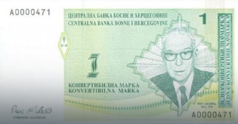 NA CENI I SA SLOVNOM GREŠKOM Papirna KM sa likom Ive Andrića na “ibeju” vredi 2.000 dolara