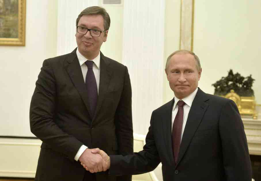 NAJVEĆE PRIZNANJE ZA PREDSEDNIKA SRBIJE: Putin odlikovao Vučića ordenom Aleksandra Nevskog
