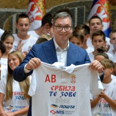 NAŠA NAMERA JE DA SE UVEK VRAĆATE U SVOJU SRBIJU Vučić objavio snimak sa mladim sportistima: Hvala što ste ovde! (VIDEO)