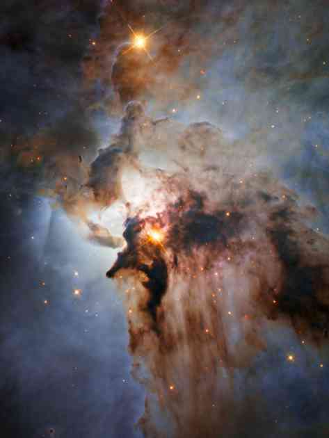 NASA objavila spektakularnu sliku nastalu u senci mlade zvezde