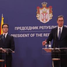 NASTAVLJAMO DA GRADIMO MOSTOVE PRIJATELJSTVA Predsednik S. Makedonije uputio čestitku Vučiću