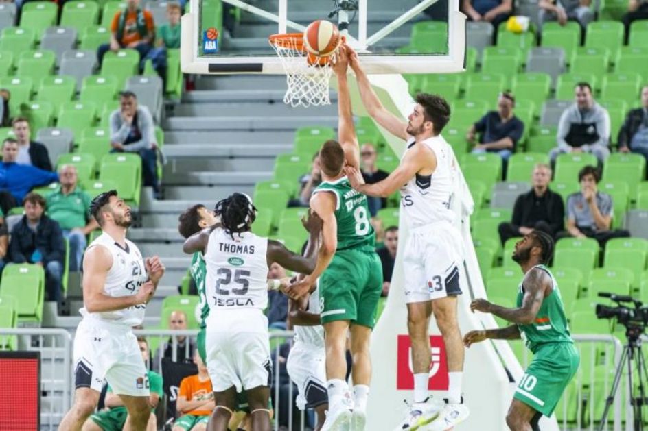 NBA PARTIZAN: Brutalne rampe Zagorca i strašno zakucavanje Mozlija! Pogledajte atraktivne poteze crno-belih protiv Cedevita Olimpije (VIDEO)