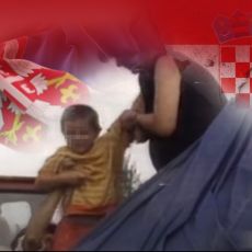NEMA KO NIJE ZAPLAKAO POSLE OVOGA: Čovek iz izbegličke kolone u suzama - hrvatska vojska mu ubila decu, braću, majku! (VIDEO)