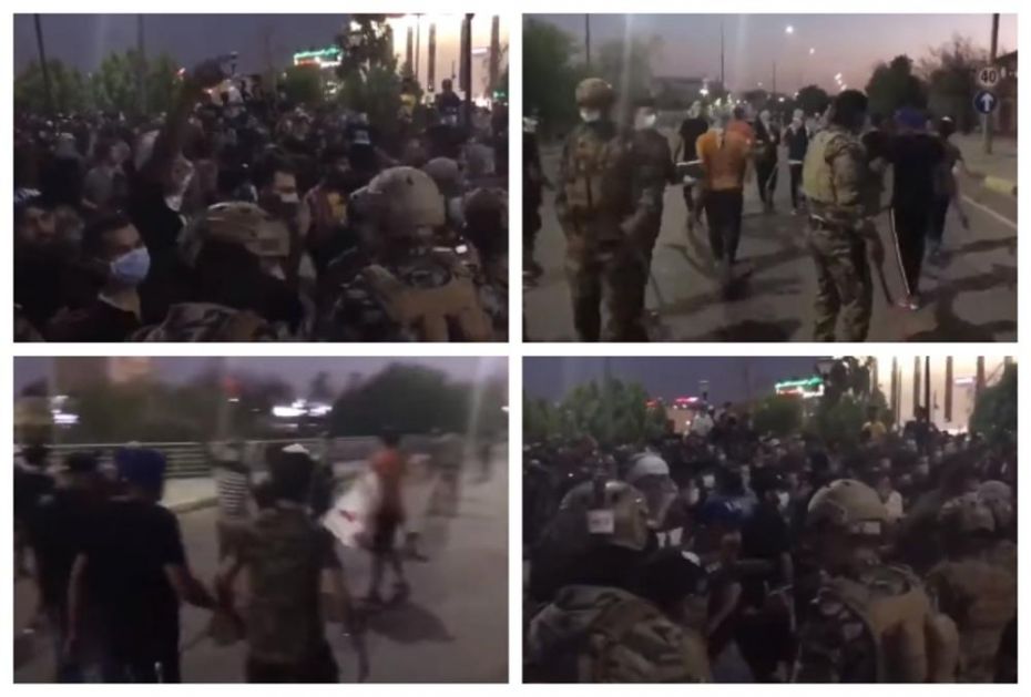 NEMA MIRA U IRAKU: Demonstranti u Basri zapalili državnu zgradu, policija pucala! (VIDEO)
