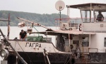 NESREĆA U SMEDEREVU: Mornara ubio metalni deo sa pramca broda (FOTO)