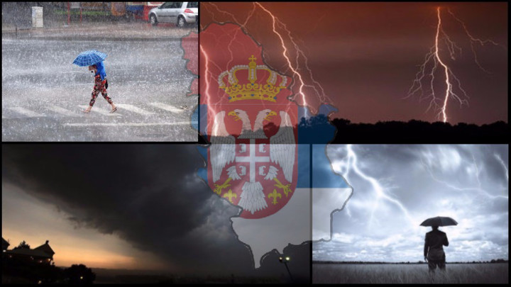 NEVREME TUTNJI KA SRBIJI: Tuče grad u komšiluku, a olujni vetar ČUPA KROVOVE! Očekuju se OBILNE PADAVINE