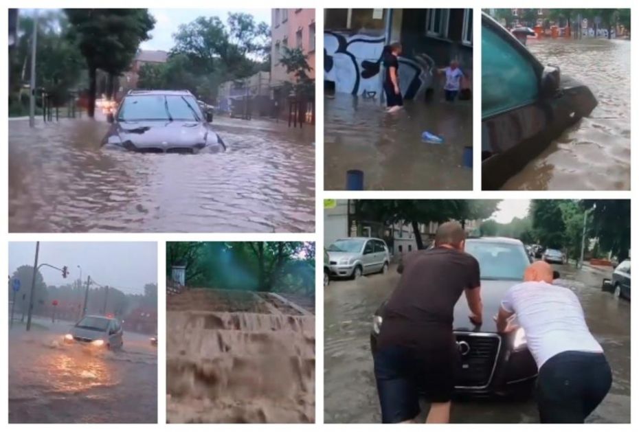 NEVREME URNISALO EVROPU: 
Automobili do krova u vodi, REKE TEKU ULICAMA! U Mađarskoj za 1 dan napadalo kiše ko za MESEC DANA!  (FOTO, VIDEO)