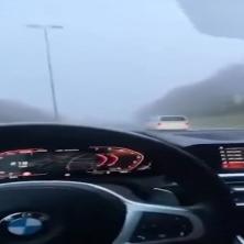NIKAD OVAKO: Neverovatne scene iz Slovenije, bahati vozač DIVLJAO BMW-om 250 km/h (VIDEO)