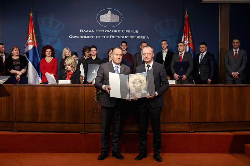 NIS dobitnik „Svetosavske nagrade“ za doprinos obrazovanju u Srbiji