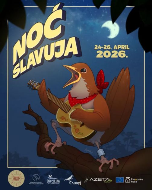 NOĆ SLAVUJA STIŽE U VRANJE: Jedinstvena prilika za uživanje u prirodi i pesmi ptica
