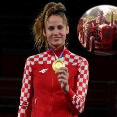 NOVA PROVOKACIJA! TATA JE IMAO SUPER EKIPU U RATU: Hrvatica nakon medalje otišla na proslavu Oluje