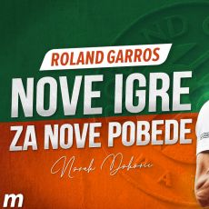 NOVE IGRE ZA NOVE POBEDE: Nikad veća ponuda za Rolan Garos i mečeve Novaka Đokovića