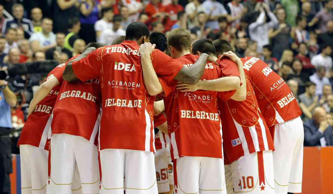 NOVI, VELIKI PROBLEM: Košarkaši Crvene zvezde neće moći da igraju za reprezentaciju (FOTO)