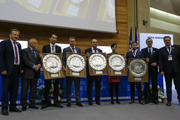 Na Sarajevo Business Forumu dodijeljene nagrade u pet kategorija