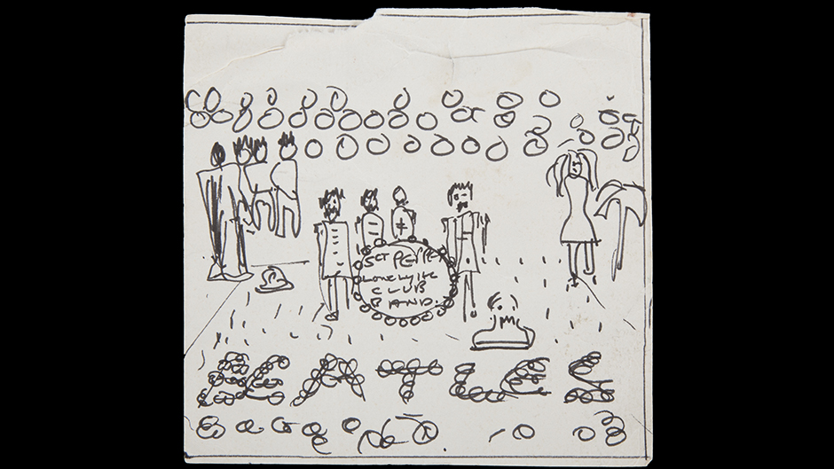 Na aukciji Lenonova skica za album Sgt. Peppers