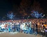 Na dočeku Srpske u Nišu,  Amadeus bend, vatromet i hiljade građana