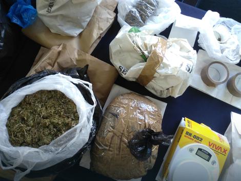 Na granici BiH i Hrvatske pronađeno oko 26 kilograma marihuane