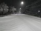 Na lokalnim putevima na jugu sneg usporava saobraćaj