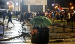 Na protestima u Skoplju povredjeno 47 policajaca i privedeno 11 demonstranata