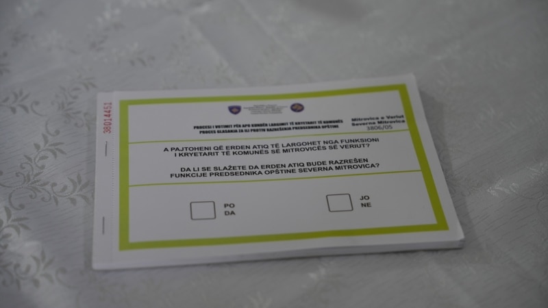 Na severu Kosova glasanje o smeni gradonačelnika
