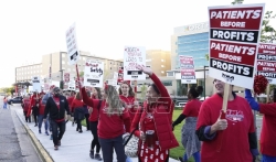 Na severu SAD 15.000 medicinskih sestara u štrajku u 16 bolnica