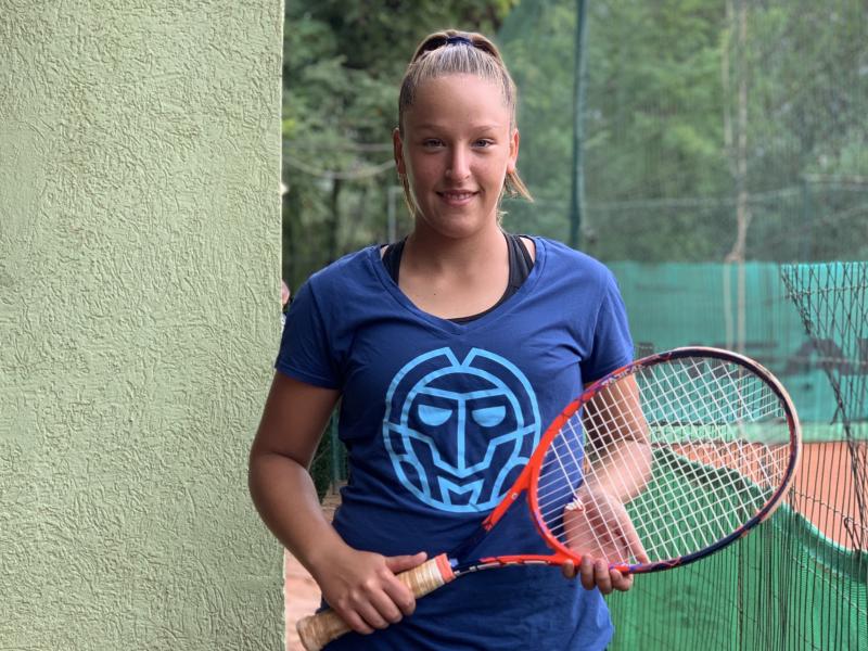 Na turniru iz serije Tennis Europe Nišlijka vicešampion u singlu i šampion u dublu